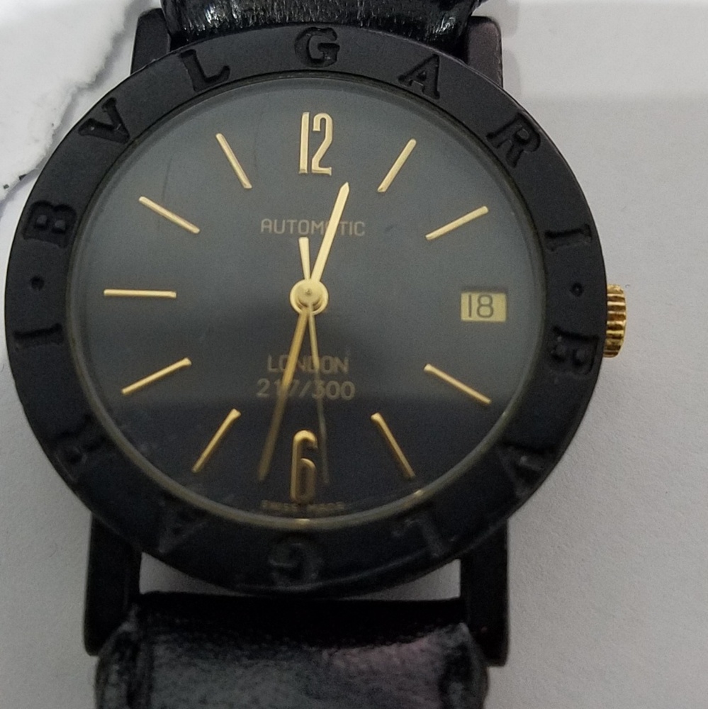 Bvlgari BB33VLD London limited ed. unisex watch